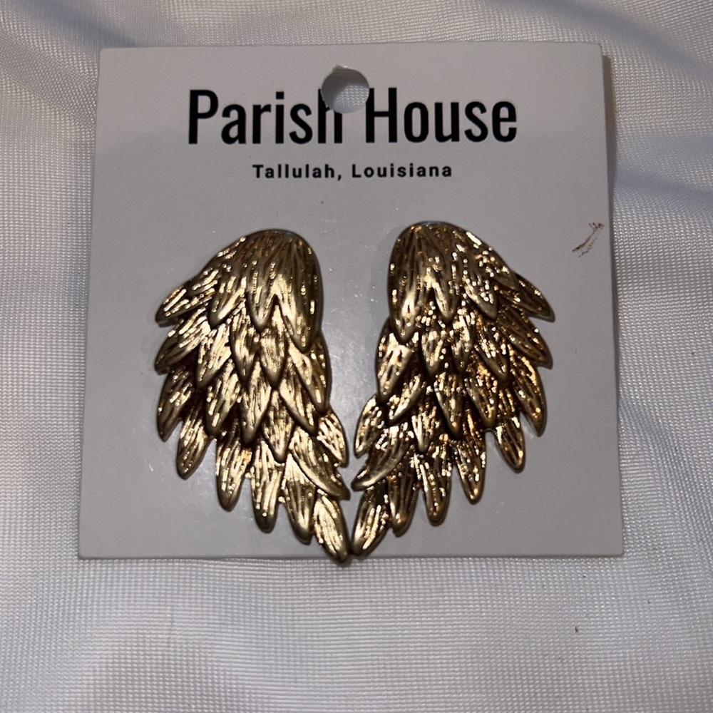🩷Gold wing earrings